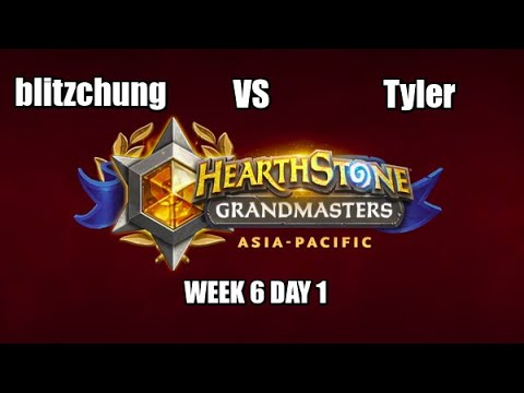 blitzchung vs Tyler. Hearthstone Grandmasters 2020 Season 1 (Week 6 Day 1)
