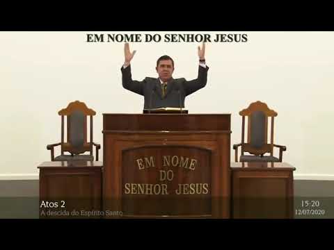palavra de Deus CCB/ Atos 2. A descida do espírito santo 💕💚
