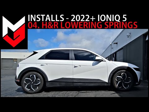 2022+ Hyundai IONIQ 5 Lowering Spring Install