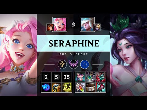 Seraphine Support vs Janna - EUW Master Patch 25.S1.3
