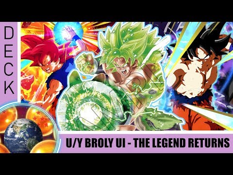 Blue/Yellow Broly the Awakened Threat UI - The Legend Returns!