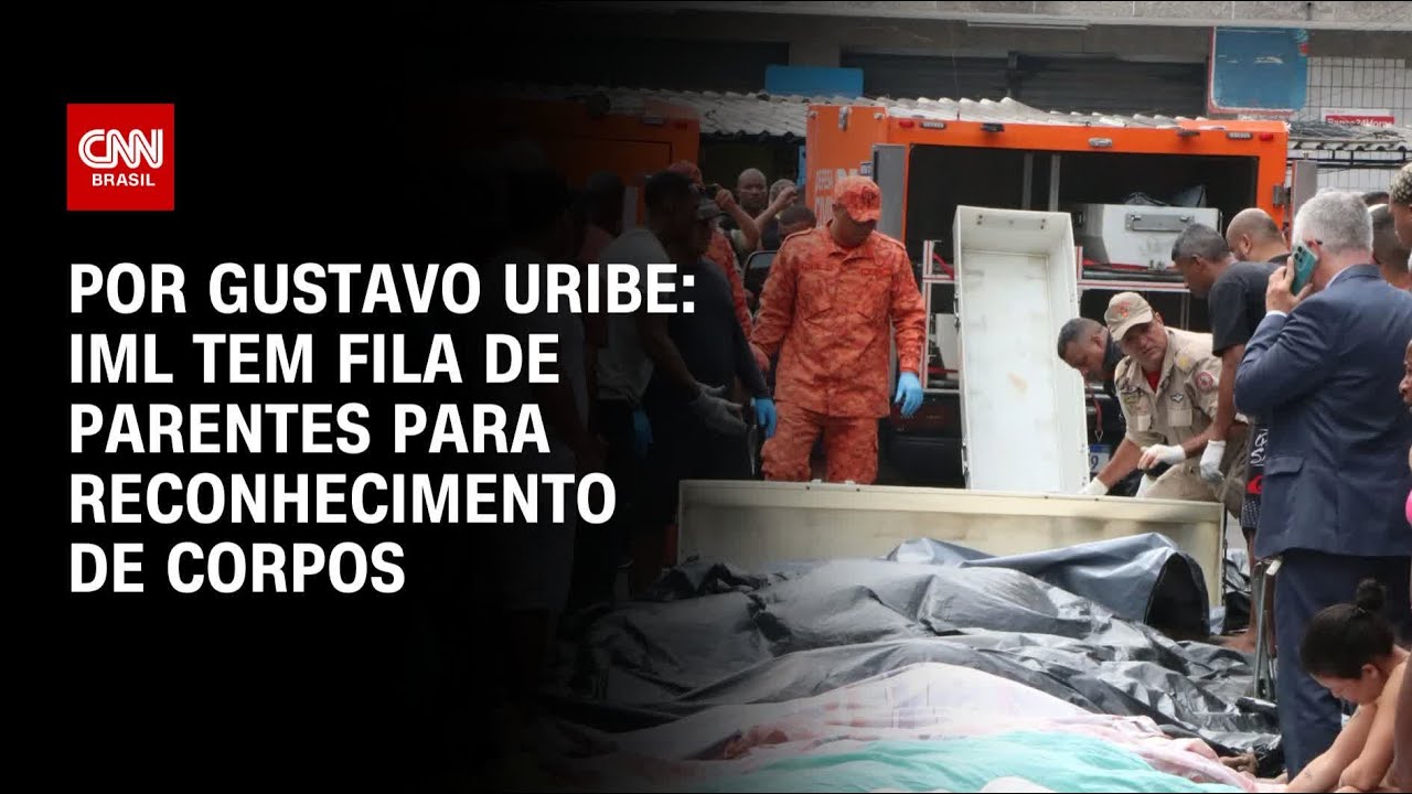 IML tem fila de parentes para reconhecimento de corpos | BASTIDORES CNN