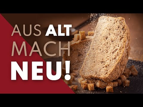 Never throw away bread again! Here's how to make fresh bread at home from leftover bread.