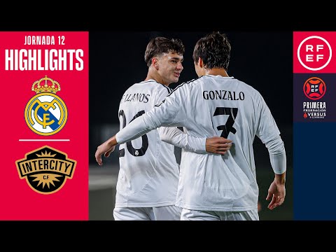 Resumen #PrimeraFederación | Real Madrid Castilla 5-0 CF Intercity | Jornada 12 | Temporada 2024/25