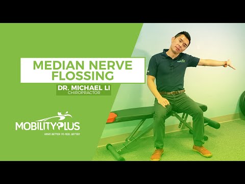 How to Perform Median Nerve Flossing Exercise for Arm Pain | Dr. Michael Li