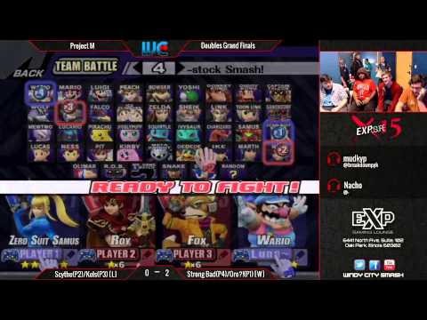EXPosure 15 Grand Finals - Oro?!/Strong Bad (ZSS/Wario) vs Kels/Scythe (Fox/Ganon)
