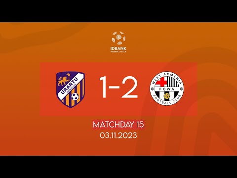 IDBank Premier League. Matchday 15. FC Urartu - FC West Armenia (03.11.2023)