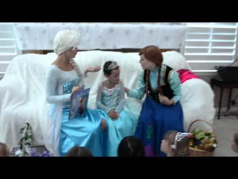 Avery's Frozen Coronation Birthday Party 2014