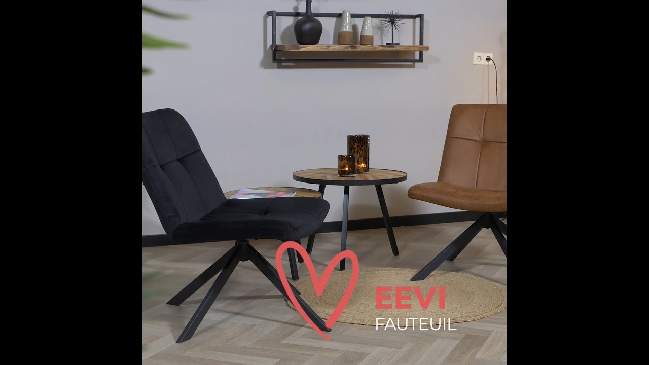 Velvet fauteuil Eevi taupe
