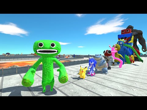 Jumbo Josh Lava Death Run - Animal Revolt Battle Simulator