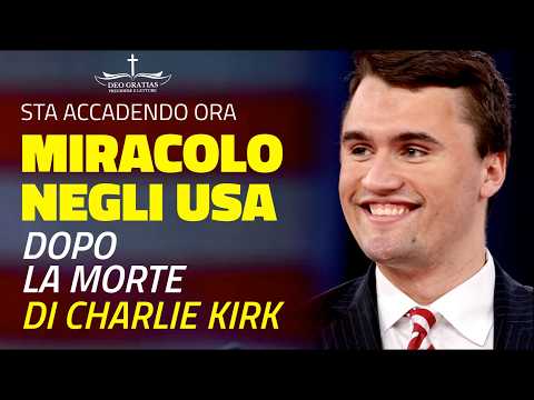 Straordinario MIRACOLO negli Stati Uniti dopo la morte di Charlie Kirk