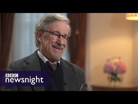 'It's a bloody good story': Steven Spielberg on Bridge of Spies - Newsnight