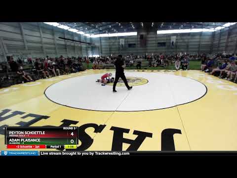 88 Lbs Round 3 (8 Team) - Peyton Schoettle, Indiana Gold Vs Adam Plaisance, Alabama Fba6