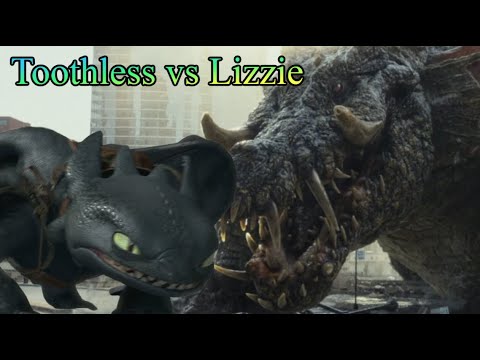 Toothless vs Lizzie - The Resistance - Skillet