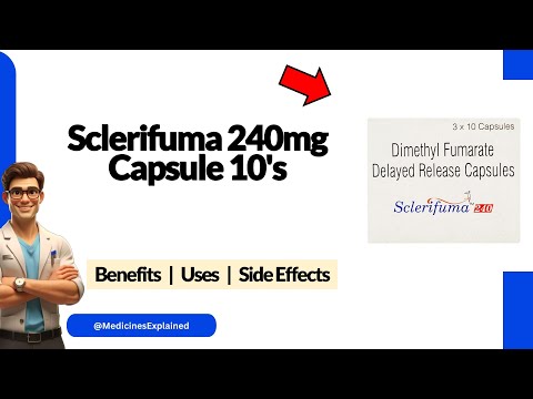 Sclerifuma Dimethyl Fumarate 240mg Capsules (10 Capsules)