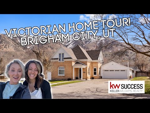 118 Year Old Victorian Home Tour! - Brigham City, UT