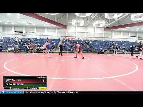 195 Lbs Semifinal - Remy Cotton, MI Vs Drew Allgeyer, MI 904b