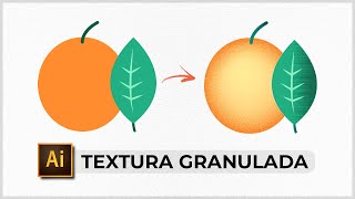 Textura granulada  no ILLUSTRATOR I Como fazer facilmente