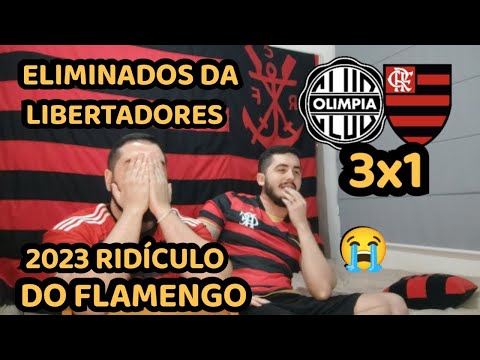 REACT MELHORES MOMENTOS OLÍMPIA 3X1 FLAMENGO - ELIMINADOS DA LIBERTA/ BANDO DE PREGUIÇOSOS
