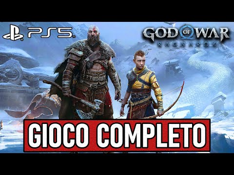 God Of War Ragnarok PS5 - Gioco Completo ITA (+Quest Secondarie) No Commentary LongPlay Full Game HD