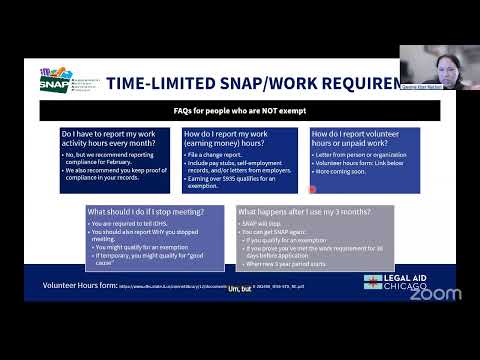 SNAP and Medicaid:  Best Practices to Support Individuals Accessing Public Benefits
