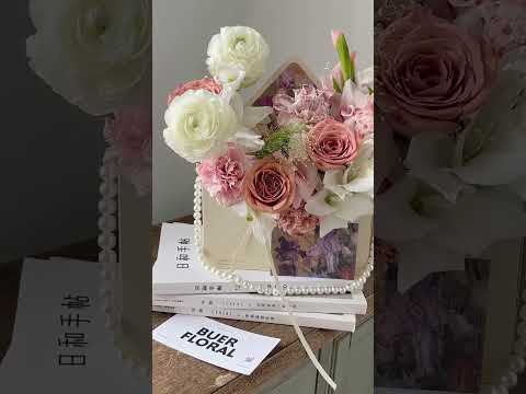 Mother's Day Envelope Shaped Flower Box Pack 3