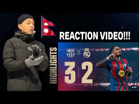 @FCBarcelona V.S @realmadrid Final || First Public Place Reaction Ever || 3 Brother Production