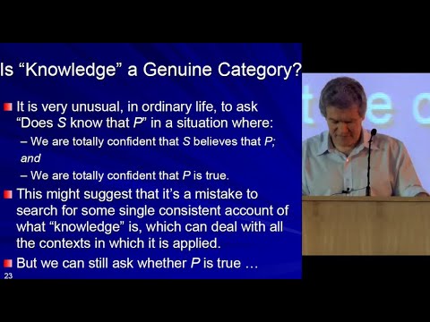 Knowledge & Scepticism - General Philosophy (Peter Millican)