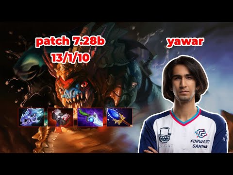 Yawar Slark Carry - DOTA 2 7.28b - MMR rank - Dota2 Gameplay [Learn To PRO dota2]