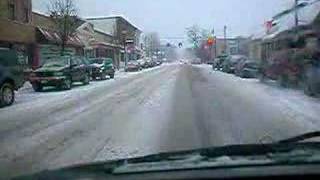 preview picture of video 'Springville NY drive through'