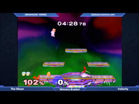 Smashacre Rising - Velocity vs The Moon - SSBM