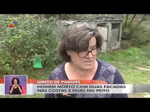 O homem estava descomposto