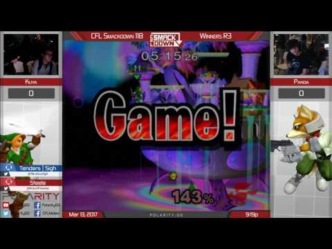 CFL Smackdown 118 Melee - Panda (Fox) vs Kuya (Gnw) - Winners R3