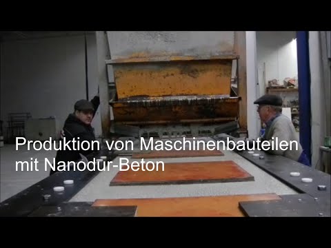 Produktion von UHPC Elementen aus Ultra High Performance Concrete