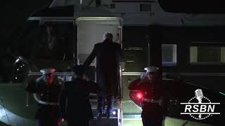 WATCH: President Trump returns to Washington and disembarks AF1 - 11/16/2025