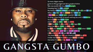 Kxng Crooked - Gangsta Gumbo | Lyrics, Rhymes Highlighted