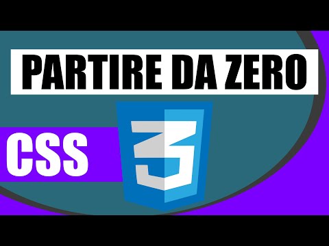 Partire da zero : CSS