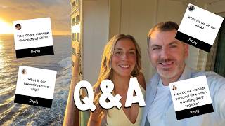 We answer your cruise questions! Drinks packages, best ships, first-timer tips and MORE!