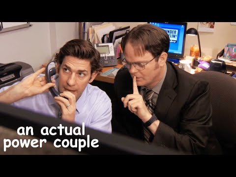 jim and dwight being a power couple for 9 minutes 37 seconds | The Office US | Comedy Bites