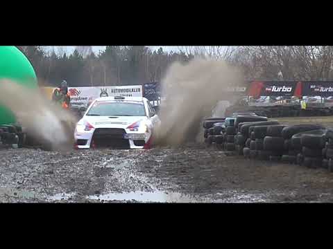 59 Rajd Barbórka 2021 Action Krzysztof Oracz/Piotr Skrobisz Mitsubishi Lancer Evo X 18 m-ce