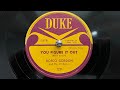 Rosco Gordon and His Orchestra - You Figure It Out (Spinning 78 RPM US Duke)