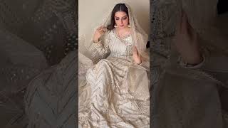 Off-White Chiffon Angrakha Suit - Video 2