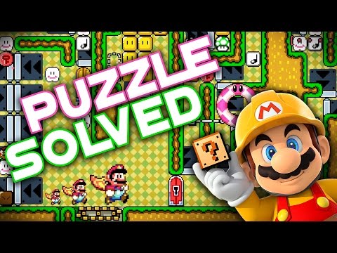 Super Mario Maker - One Screen Puzzle [SOLVED] - CAPE-ABILITIES