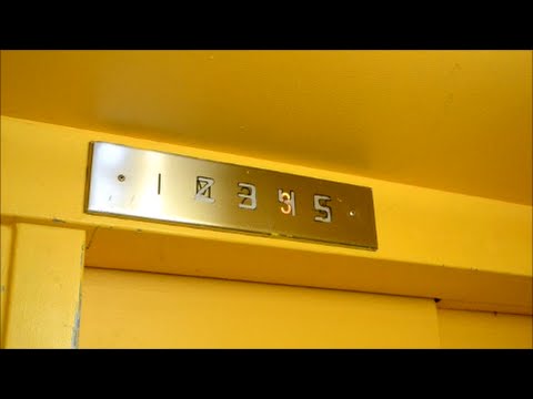 ROUGH OLD ELEVATOR IN A SECOND HAND STORE