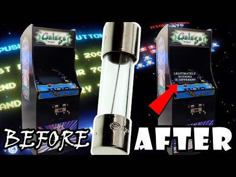 Galaga Arcade Repair - PCB, Monitor, and Cabinet Issues