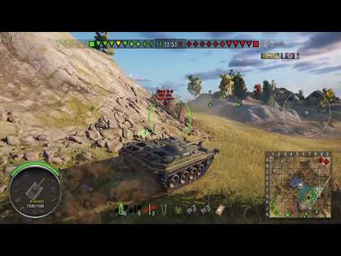 World of Tanks Console: Strv 103-0 Gameplay