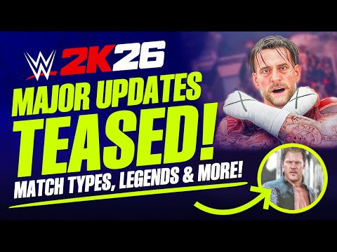 WWE 2K26: Major Updates Teased, New Match Types, Legends, 2K Showcase & More!