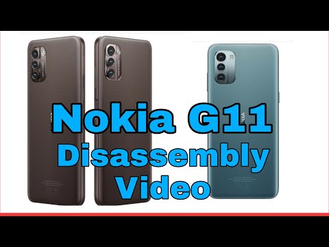 Nokia G11 Disassembly Video