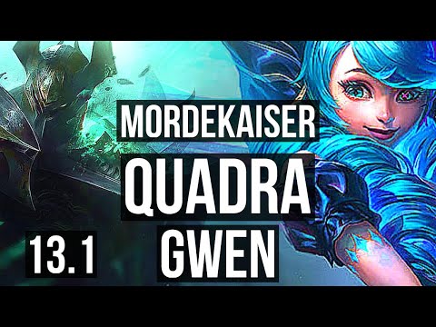 MORDE vs GWEN (TOP) | Quadra, Legendary, 700+ games, 1.2M mastery, 17/4/4 | EUW Diamond | 13.1