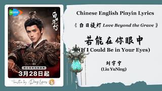 Download lagu 【Chi/Eng/Pinyin Lyrics】 刘宇宁 (Liu YuNing) - 若能在你眼中 (If I Could Be in Your Eyes) | 《白日提灯》  OST mp3